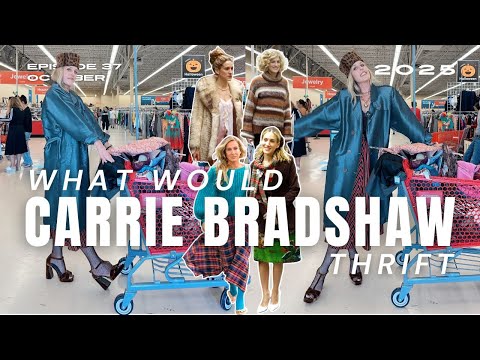 Видео: Что вдохновило бы Кэрри Брэдшоу на покупку секонд-хенда?