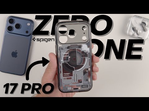 Видео: Чехол для iPhone 17 Pro - Spigen Ultra Hybrid ZERO ONE!