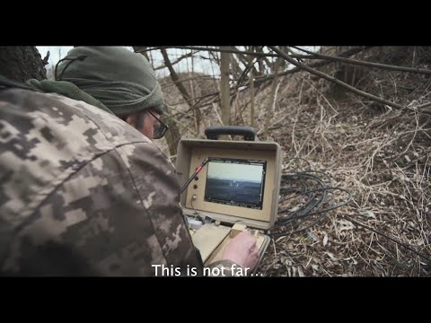 Видео: ПТРК  "Стугна" працює. Удар по ворожій колоні окупантів