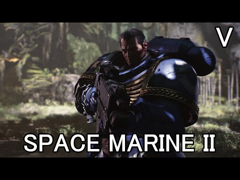 Видео: Warhammer 40000: Space Marine 2 | Опасная переправа и защита реактора | Прохождение на русском 5