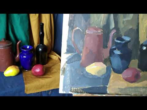 Видео: ОГРАНИЧЕННАЯ ПАЛИТРА // ЗЕМЛЯНАЯ И СПЕКТРАЛЬНАЯ ГРУППЫ КРАСОК (ОГРАНИЧЕННАЯ ПАЛИТРА)
