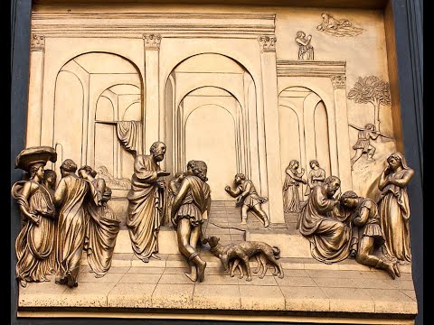 Видео: Флоренция, Баптистерий, фильм 5: Золотые двери Гиберти (1) / Florence Baptistry,5: Doors of Paradise