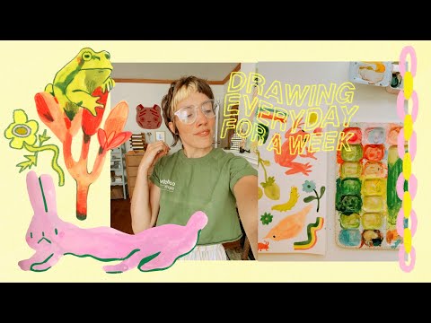 Видео: ☆ Творчество каждый день в течение недели ☆