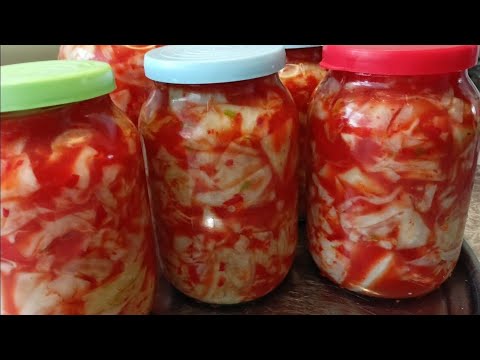 Видео: Восторг 💯 ОБАЛДЕННАЯ КАПУСТА По- Корейский! Самая вкусная КАПУСТА НА ЗИМУ! 