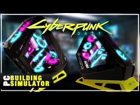 Видео: Собрал Мощный Игровой Компьютер в Стиле Cyberpunk 2077 | Песочница PC Building Simulator