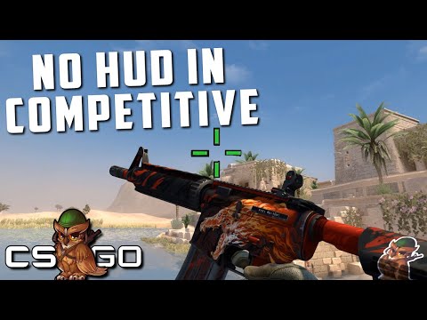 Видео: Соревновательный CS:GO, но без HUD