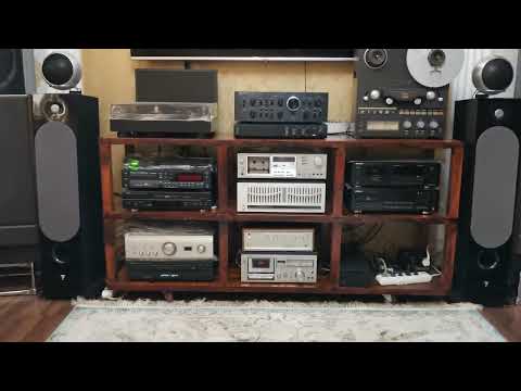 Видео: Акустическая система Grundig Hi-Fi BOX-210, усилитель Sharp SM-510H.