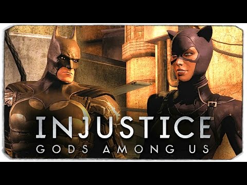 Видео: INJUSTICE: GODS AMONG US. Бэтмен VS Женщина-Кошка!