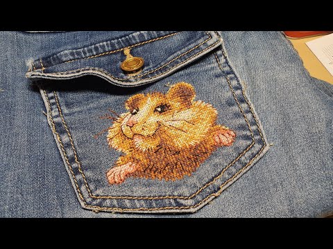 Видео: 238 #Вышивка на ОДЕЖДЕ от и до... /Несколько советов/Растворяем канву/Искусница/