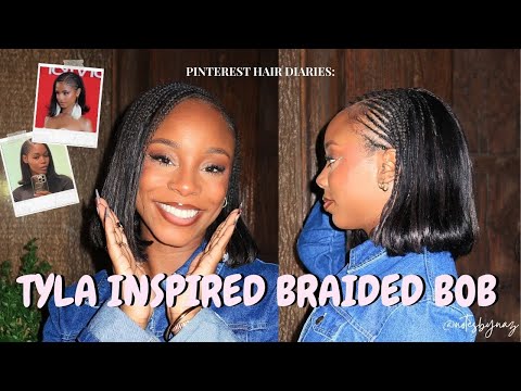 Видео: Сделай сам плетеный боб в стиле Тайлы + урок по быстрому плетению для начинающих