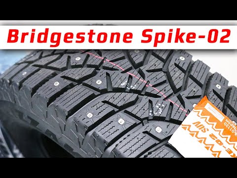 Видео: BRIDGESTONE Blizzak Spike-02 SUV /// обзор