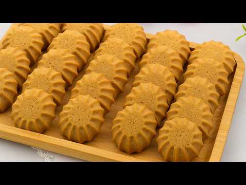 Видео: Эти песочные печенья имеют уникальный, тающий во рту вкус! Так просто и вкусно!