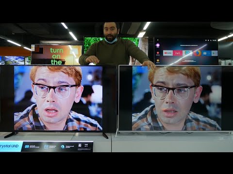 Видео: ХУДШИЙ QLED TV!  Samsung UE55TU7002 VS Harper 55Q850TS