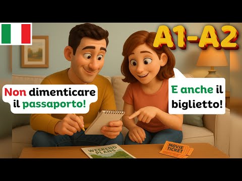 Видео: Практические итальянские разговоры: составляем список дел вместе | Уровень A1–A2 | Повседневный итал