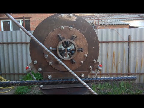 Видео: Приспособление для изготовления витой трубы: регулируемая направляющая