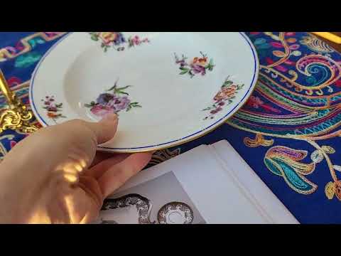 Видео: Sevres  тарелка . Denis Levé 1761 год . Ваза Sèvres 1924 год #напродажу