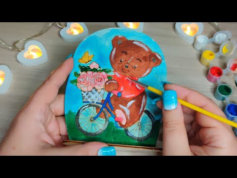 Видео: АСМР РЕЛАКСАЦИЯ 🎨 Рисую акварелью (шепот) | ASMR I paint with watercolor (whisper)