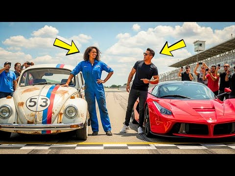 Видео: «ДАМ ТЕБЕ ПОЛМИЛЛИОНА, ЕСЛИ ЭТОТ ХЛАМ ОБОГОНЯЕТ МОЮ FERRARI!» — ОН СМЕЯЛСЯ, НО ОНА ЕГО УДИВИЛА