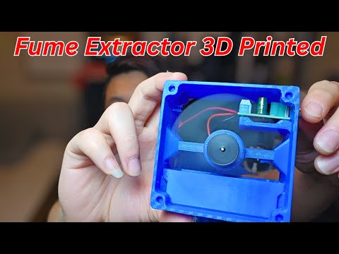 Видео: 3D-печать вытяжного устройства для дыма