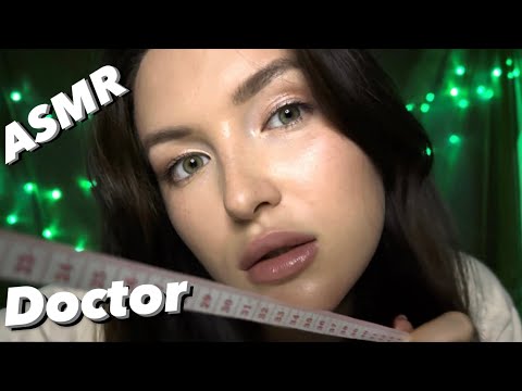 Видео: АСМР Медицинское детальное измерение лица Ролевая игра ASMR Measuring your face ASMR Doctor