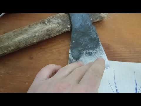 Видео: Как правильно точить таёжный топор