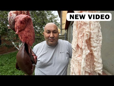 Видео: Рецепт Ханских Колбас из Бараньей Печени!