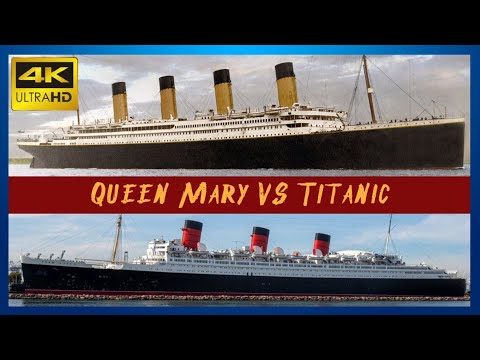 Видео: «Титаник» и «Queen Mary»: сравнение