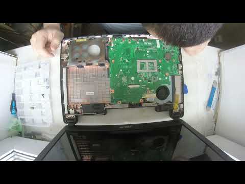 Видео: Ноутбук Asus X44H Разборка чистка