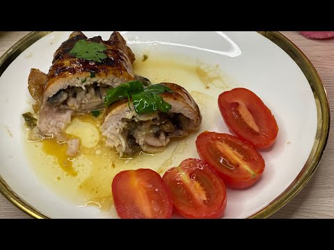 Видео: Куриный рулет