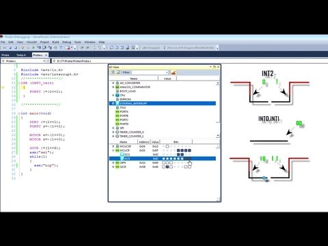 Видео: Программирование микроконтроллеров avr Урок 5 "Atmega"