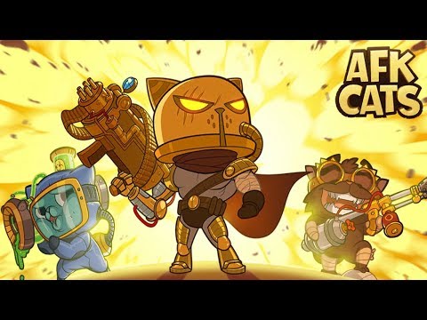 Видео: AFK Cats ленивые Котячие битвы Создаём банду и всех лупим