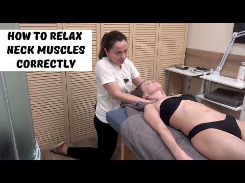 Видео: Как правильно расслабить мышцы шеи