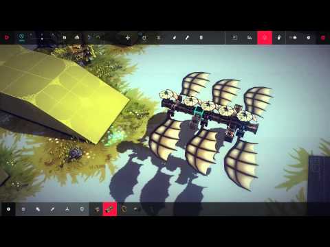 Видео: Собираем летательный аппарат в Besiege!