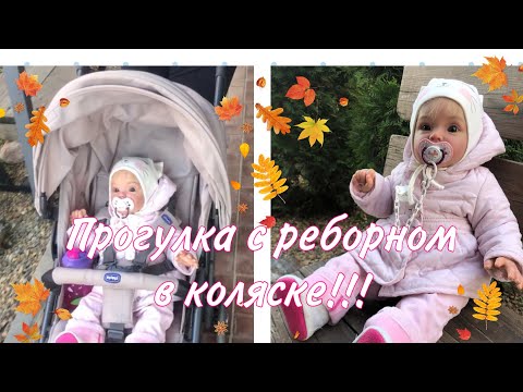 Видео: Влог: Прогулка с реборном в коляске/День с реборном Алисой