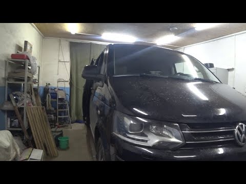 Видео: vw multivan t5. Ремонт рамки лобового стекла. Антикор арок.