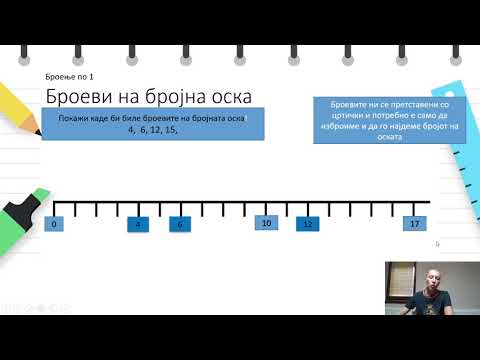 Видео: II одделение  - Математика -  Броење по 1