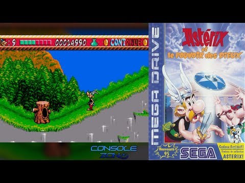 Видео: Asterix and the Power of the Gods (Астерикс и Обеликс: Сила Богов) - прохождение игры (Sega MD)