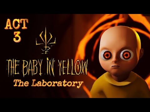 Видео: Узнаём тайну происхождения малыша из ада. The Baby in Yellow - Часть 3