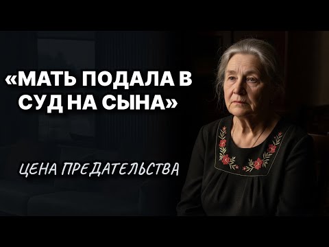 Видео: Мать подала в суд на сына_ Цена предательства__ Жизненные истории у камина