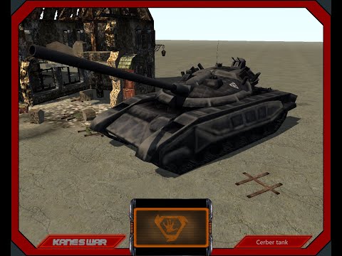 Видео: Демонстрация юнитов: Тяжёлый танк "Цербер" I В тылу врага 2: Штурм C&C 1: Kane's War mod