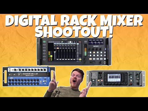 Видео: Behringer WING Rack против X32 Rack против Soundcraft UI24R | Какой микшер правит бал?