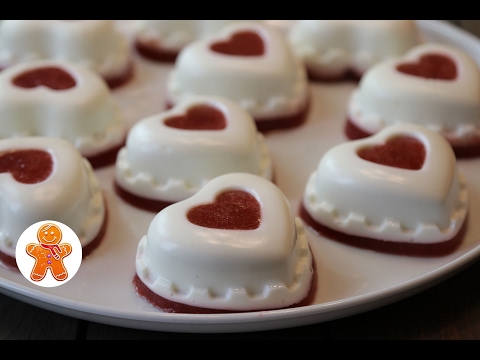 Видео: Сметанное Суфле с Клубникой ✧ Сердечки Валентинки