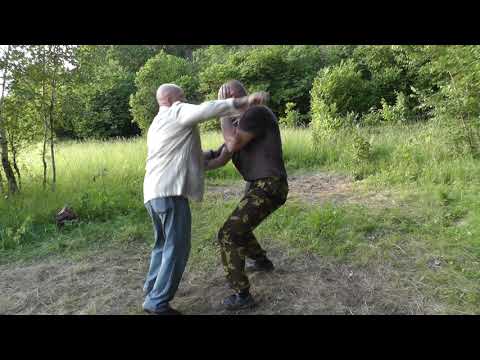 Видео: От боковго в голову.Переборы изнутри.Вариативность.В.Н.Крючков/Defense against a hook to the head