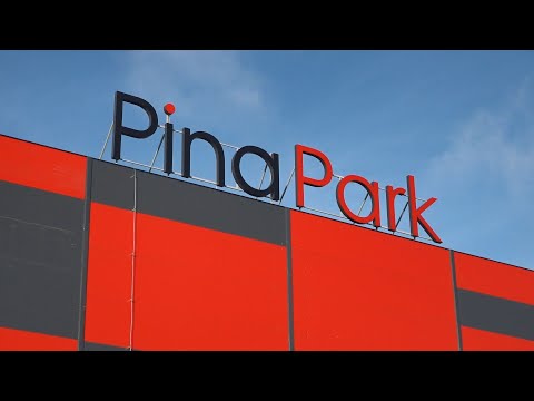 Видео: "Pina Park". Открытие торгово-развлекательного центра в Пинске