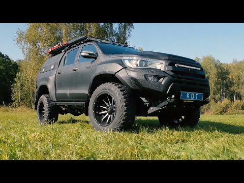 Видео: Проект «Катран»: Экспедиционная Toyota Hilux, которая валит как сумасшедшая