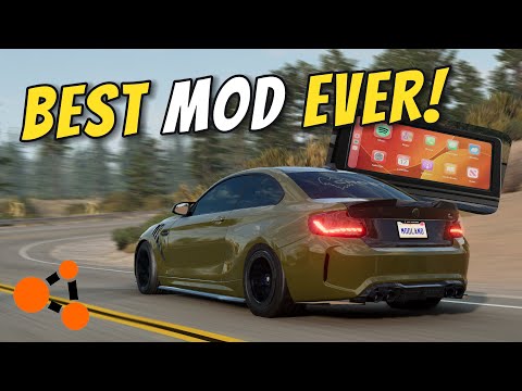 Видео: Мод BMW M2 для BeamNG — работающий CarPlay и функции | от RoyalRenderings