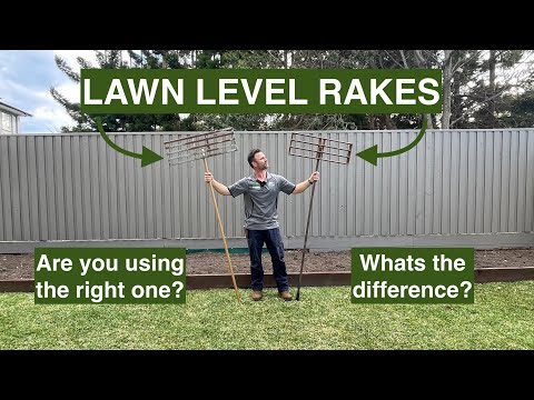 Видео: ГРАБЛИ ДЛЯ ВЫРАВНИВАНИЯ ГАЗОНА. Что они делают? Выбрали ли вы подходящие?