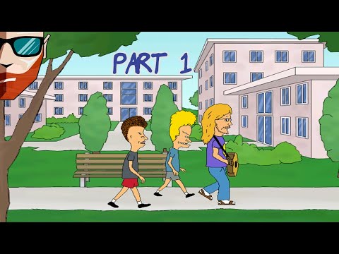 Видео: Beavis and Butt-head Do U. | ЗНАКОМСТВО с КОЛЛЕДЖЕМ | #1