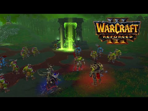 Видео: СЛИТАЯ КАРТА ОТ САМИХ BLIZZARD, ПО МОТИВАМ СОБЫТИЙ ПЕРВОГО ВАРКРАФТА! - НОВАЯ ЗЕМЛЯ! - Warcraft 3