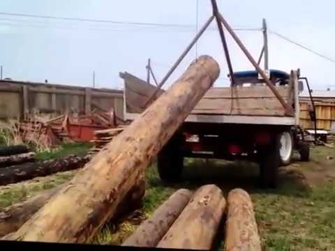 Видео: Лебедка в деле